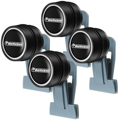 Blulu 4 Pcs Magnetic Seaweed Feeding Clips Saltwater Aquarium Tank Accessories Algae Magnet Seaweed Feeder for Fish and Aquatic Pets, Automatic Fish Feeder
