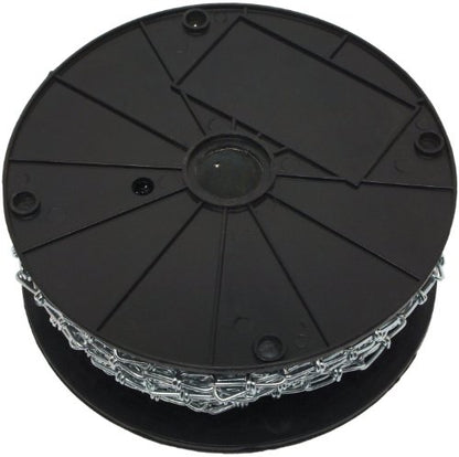 Forney 70421 Double Loop Chain, 3 mm by 100 Feet - Durable and Versatile All-Purpose Chain for Home and Industrial Use