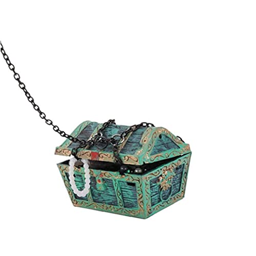 Undersea Treasure Chest Diver Artificial Fish Tank Ornaments Aquarium Ornament, Underwater Decor Fish Tank Decoration