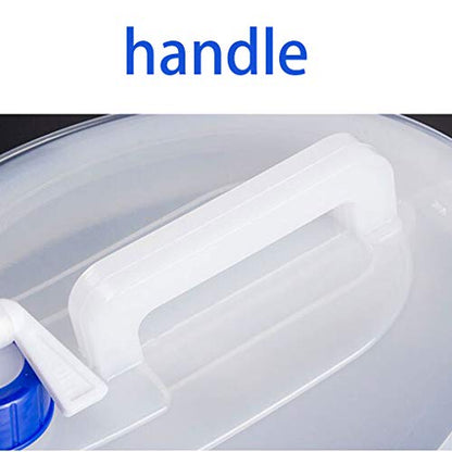 3/5/8/10/15L Collapsible Water Container Outdoor Hiking Fishing Foldable Water Bag Camping Water Tank Bucket (Color : 5 liters)