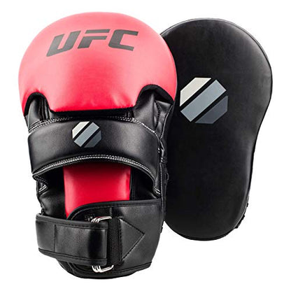 UFC Long Curved Focus Mitts (1 Pair) Focus Mitts, Black
