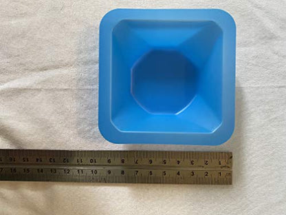 Standard Weighing Boats, W-S85-BL-50, 85mm, Medium, Blue, Pack of 50