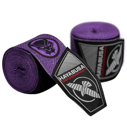 Hayabusa Marvel Hero Elite Mexican Style Boxing Hand Wraps for Men & Women - color: Black Panther