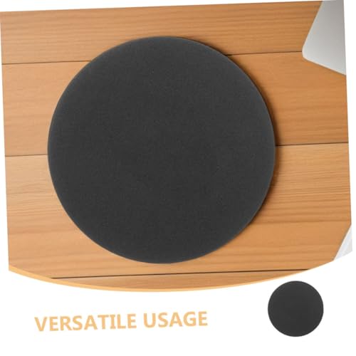 POPETPOP Fish Tank Mat Round Non Slip Cushion for Aquariums Soft Pad with Shock Absorption for Micro Landscape Bottles and Fish Tank Bottom Film