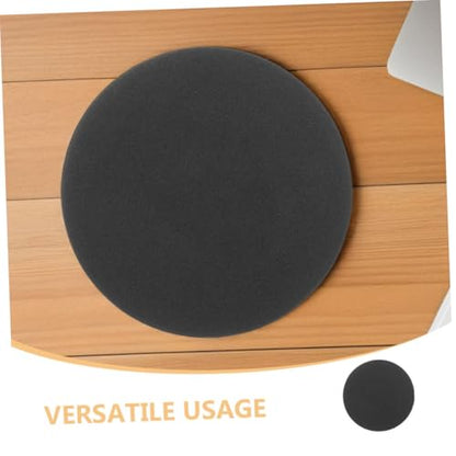 POPETPOP Fish Tank Mat Round Non Slip Cushion for Aquariums Soft Pad with Shock Absorption for Micro Landscape Bottles and Fish Tank Bottom Film