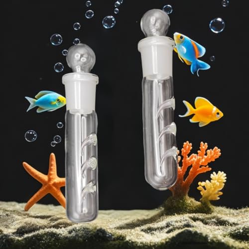 Aquarium Planarian Catcher, 2-Pack， Glass Worm Scoop， Suitable for Shrimp Tanks, Sakura Shrimp, and Dwarf Shrimp， 3-Hole Design， for Aquariums