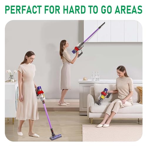 Replacement Extension Wand Tube Compatible with Dyson V15 V11 V10 V8 V7, Quick-Release 28.7-Inch Vacuum Extension Attachment for Daily Home Cleaning, Purple - color: Purple