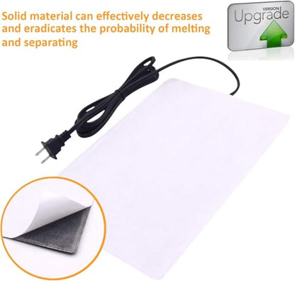 Under Tank Heater Thermostat - Reptile Heating Pad with Temperature Control Reptile Heat Mat for Combo Set for Hermit Crab Lizard Terrarium 8W - size: 6" X 8"(8W) with Thermostat