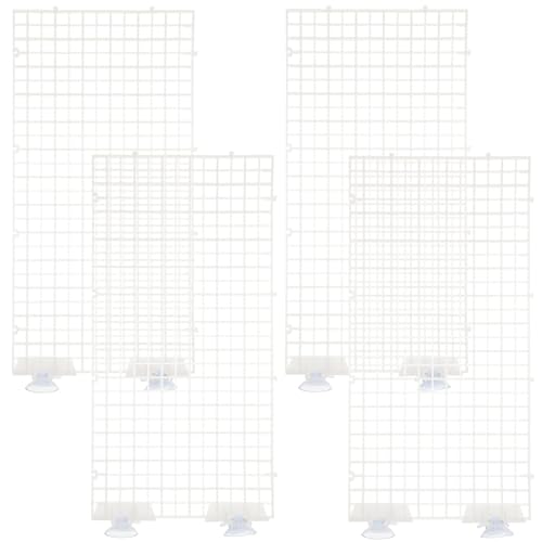 POPETPOP Plastic Grid 1 Set Plastic Fish Tank Trays 75 Gallon Aquarium Lid Aquarium Divider Fish Tank Supplies Splitter Partition Plate Dividing Line Water Tank Stitching Egg Crates
