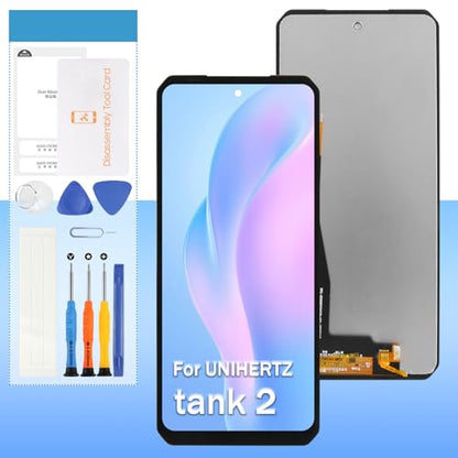 Screen Replacement for Unihertz Tank 2 8849 LCD Display Touch Digitizer Assembly with Tools
