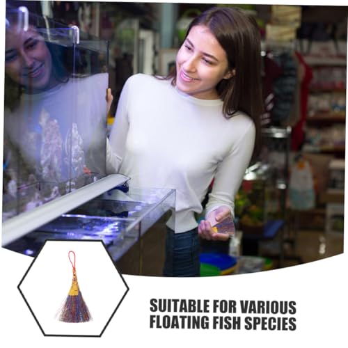 ORFOFE 12pcs Fish Breeding Mop Lightweight Aquarium Fish Spawning Tool for Natural Reproduction Enhances Hatching Rates and Simplifies Maintenance