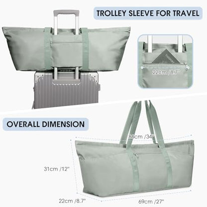 sportsnew Large Yoga Mat Bag Trolley Sleeve Gym Carrier Shoe Bag Wet Pocket - color: Green