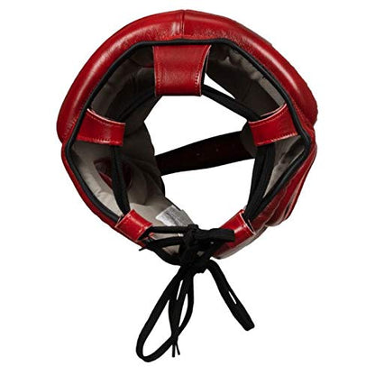 TITLE Boxing Blood Leather Sparring Headgear - MMA & Muay Thai Protection - size: Standard