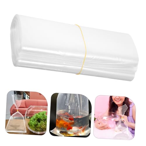 ULTECHNOVO 50pcs Fish Transport Containers Aquarium Shipping Bags for Safe Outdoor Transportation of Live Fish and Shrimp Leakproof Capacity