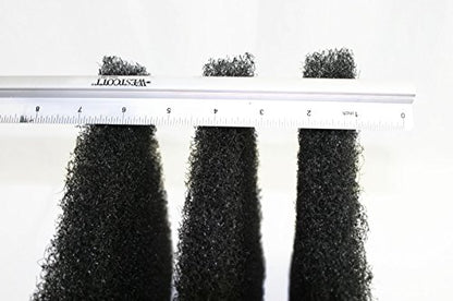 12"x 60"x 1.25" Coarse Black Universal Pond Filter Mat
