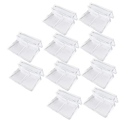 10pcs Aquarium Stand Acrylic Support Brackets Fish Tank Holding Rack Support Shelf for Aquarium Tank Supply