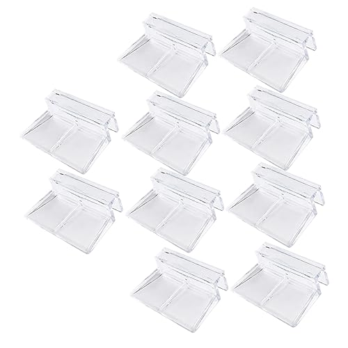 10pcs Aquarium Stand Acrylic Support Brackets Fish Tank Holding Rack Support Shelf for Aquarium Tank Supply
