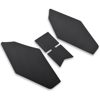 Motorcycle Tank Pads Side Gas Knee Grip Protective StickerApplies toKTM DUKE390 DUKE250DUKE150 (2024+) (Black) - color: Black
