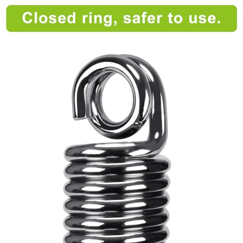 SELEWARE Heavy Duty Heavy Bag Spring for Punching Bags up to 300 lbs - color: Silver-1 Pcs Straight Spring Only