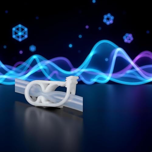 10Pcs Plastic Tubing Clamps 1/4" - 1/2" Adjustable Tube Clamp Laboratory Pinch Valve Flow Control Hose Clamp for Beer Bottle and Infusion Bottle，Lab Instruments and Equipment White