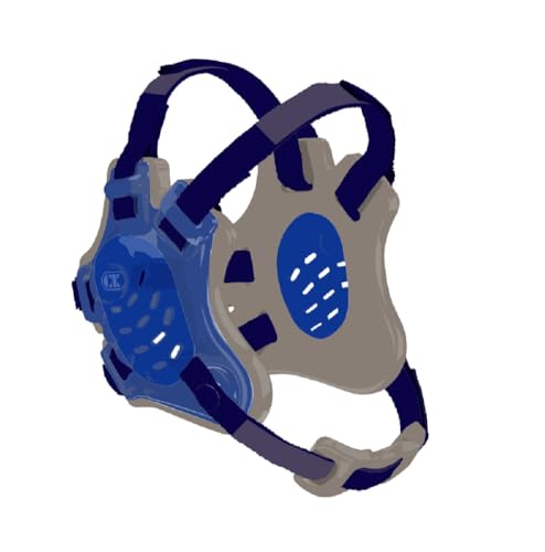 Cliff Keen Athletics Tornado Wrestling Headgear - color: Royal Blue/Silver/Purple
