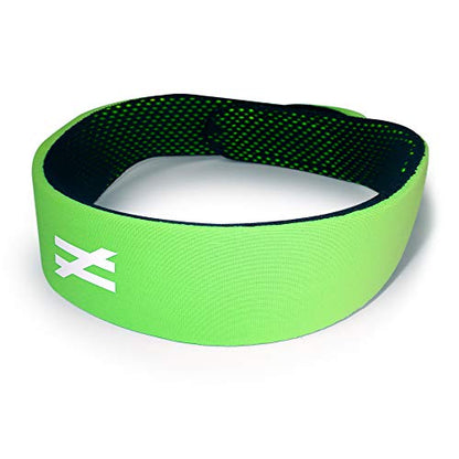 Unequal Halo 1 – 6mm Protective Headgear with Military-Grade Patented Composite, Coated Aramid Fabric - color: Lime, size: Small