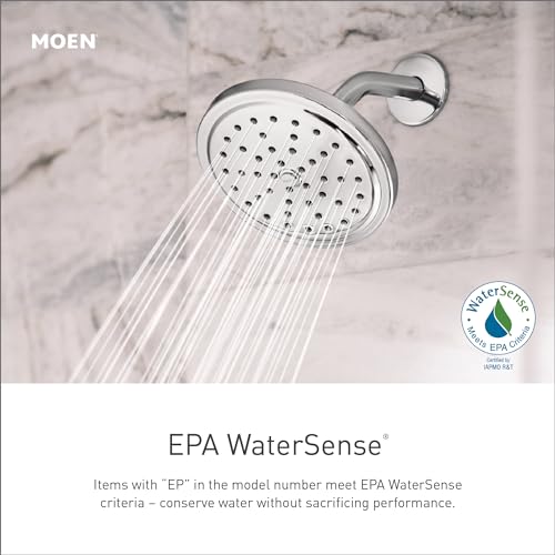 Moen Chrome Eco-Performance 4-Spray Pattern Handheld Showerhead with 69 Long Hose and 30-Inch Slide Bar, 3669EP