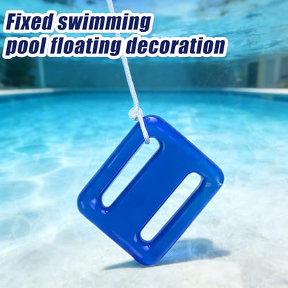 500g Pool Float Anchor Replacement Set, Pool Fountain Float Weight with String, Pools Weight Floating Anchor for Lake Floats Fountains Swimming Areas - color: 500g