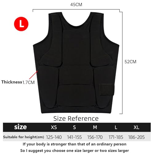 Karate Sparring Vest Taekwondo Chest Protector Black White - color: Black, size: Large
