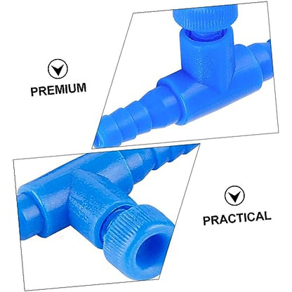 20pcs Fish Tank Air Flow Control Valves Aquarium Oxygen Shunt Head Plastic Air Flow Splitter Easy to Operate for Various Aquariums