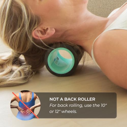Chirp Wheel XR 4" Neck Wheel for Headache and Tension Relief, Mint | Neck Roller and Head Stretcher, Suboccipital Release Wheel, Tension Headache Massager, 4 Inch - size: 4 Inch Mint