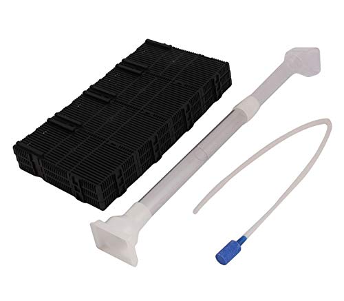 XMHF 16Pcs Aquarium Fish Tank Plastic Bottom Under Gravel Filter Board Plate