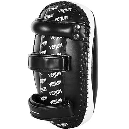 Venum Skintex Leather Light Kick Pad (Pair) - color: Black/Ice