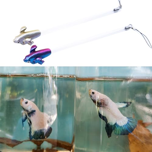3D Print Fish Training Wand for Bettas Starter Kits Tail Stick Aquariums Fish Engaging Wand Tool Enrichment Product