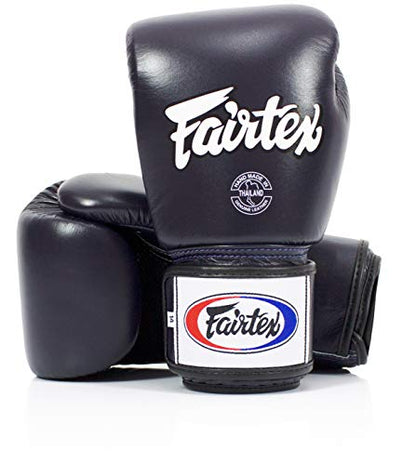 Fairtex BGV1BR Breathable Boxing Gloves, Lightweight Shock Absorbent Gear - color: Blue, size: 12 oz
