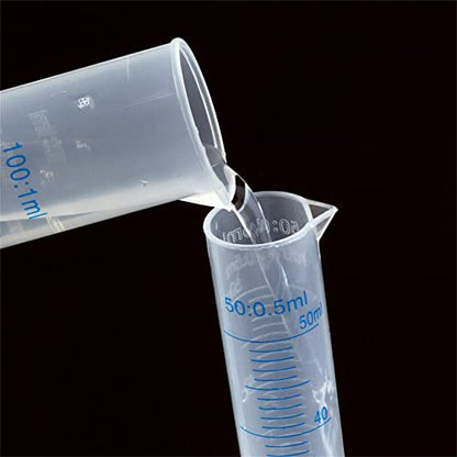 250ml Plastic Graduated Cylinker, Measuring Cylinder Graduated Cylinders Lab Supplies Laboratory Tools