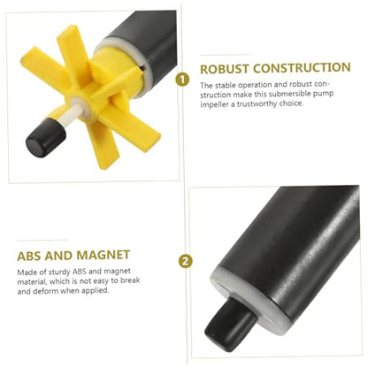 Holibanna Submersible Pump Impeller Replacement Magnet Rotor for Efficient Aquarium Use Easy Installation Versatile Water Pump Parts for Fish Tank and Hydroponics