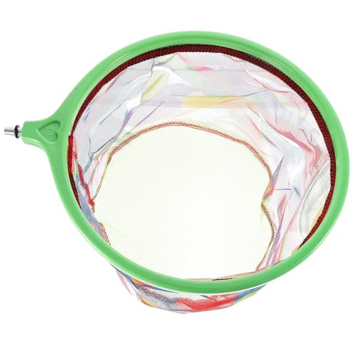 Abaodam Rainbow EVA Fishing Net Fish Tank Mesh Net 25Cm Nano Scoop for Aquarium Cleaning and Shrimp Fish Tank Use