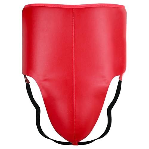 PFG Winning Groin Protectors - Boxing MMA Muay Thai Training Protection - color: Red, size: Small-Medium
