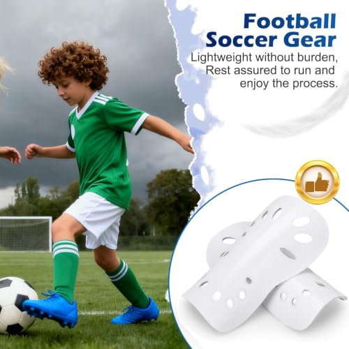 Soccer Shin Guards, 2 Pair Lightweight and Breathable Shin Guard Sleeves for Adults Football Player, Calf Protective Gear Shin Guards for Men Women (Bigger Shin Guards) - color: Black Blue