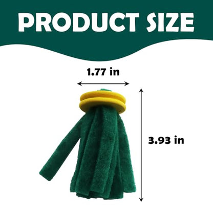 DQITJ 10 Pcs Spawning Mop for Fish Floating Cotton Spawning Mop Replacement Breeder Mop for Aquarium Fish Tank (Random Color)