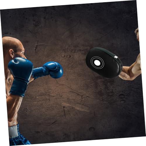 TOYANDONA Muay Thai Boxing Hand Pad Curved Focus Mitt Boxing Pads and Mitts Training for Taekwondo Kickboxing Sparring Gear