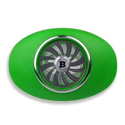 Battle Sports Spinner Oxygen Football Mouthguard - color: Green