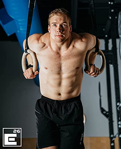 Element 26 IsoComp Hand Grips for CrossFitting and Gymnastics | Gloves for WODs, Gymnastics, Cross Training, Pull ups, Muscle ups, and Bar work, Kevlar Tactical Grips for Men and Women - size: Medium, style: IsoGrip With Loops