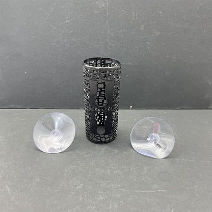 Resin Fish Hideaway Tube for Aquarium, Sleeping Cave Shelter with Hollow Tunnel Design, Shrimp Hiding Tank Decoration Accessories