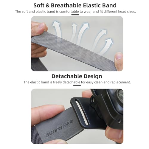 Head Mount for DJI Osmo Nano Camera, Vertical Horizontal 360 Angle Adjustable Quick Release Head Strap Mount, First-Person View Outdoor Shooting Bracket for DJI Nano Accessories
