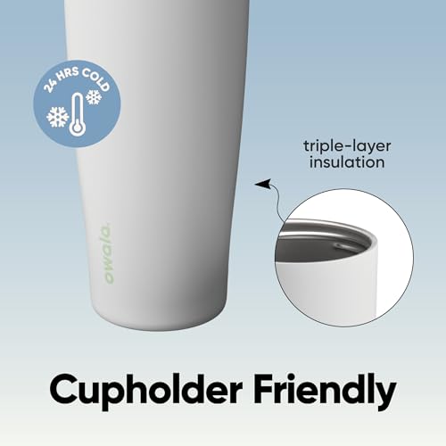 Owala FreeSip Sway Stainless Steel Water Bottle 40 oz Iced Breeze - color: Iced Breeze, size: 40 Ounces