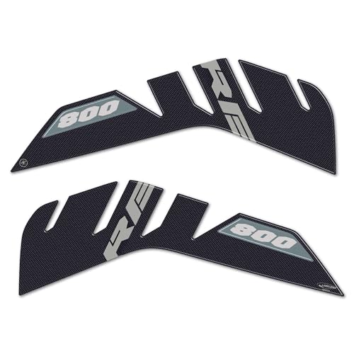 labelbike - 3D Stickers Motorcycle Fuel Tank Sides Protection and Decoration in Resin Compatible with Suzuki V-Strom 800RE