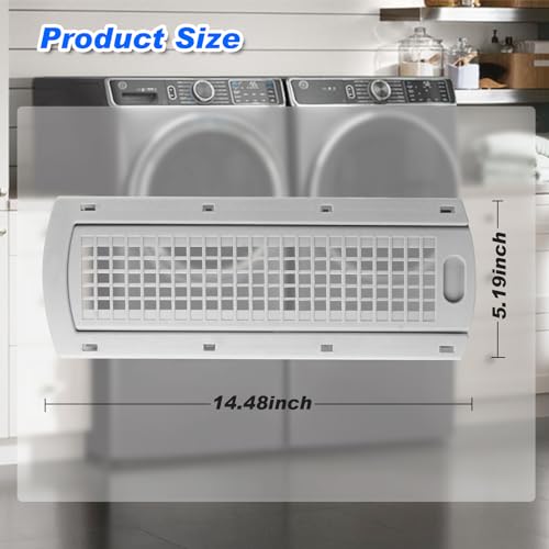 WE22X35337 Lint Screen Cover Grid Compatible with GE Washer Dryer | Replacement GE dryer lint trap | dryer lint filter housing