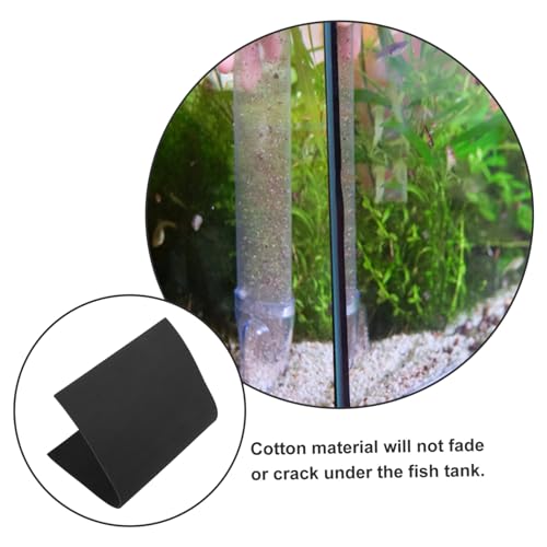 VICASKY Aquarium Leveling Mat Thickened Non- Shockproof Pad for Fish Tanks Cushioning Bottom Mat and Cuttable Design for Fit